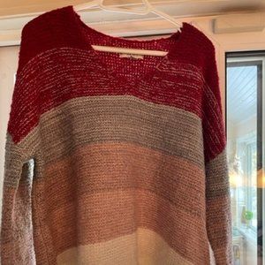 Knox Rose Women's Size XL V-Neck Pullover Sweater